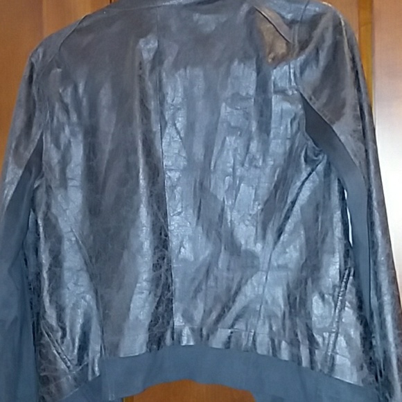 Lysse Drape faux leather jacket XS - Picture 4 of 4
